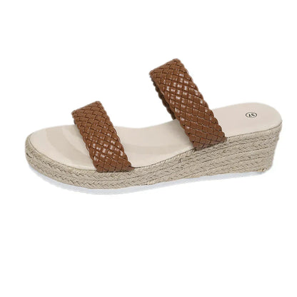 Elle | Ladies Comfortable Espadrille Flat Shoes