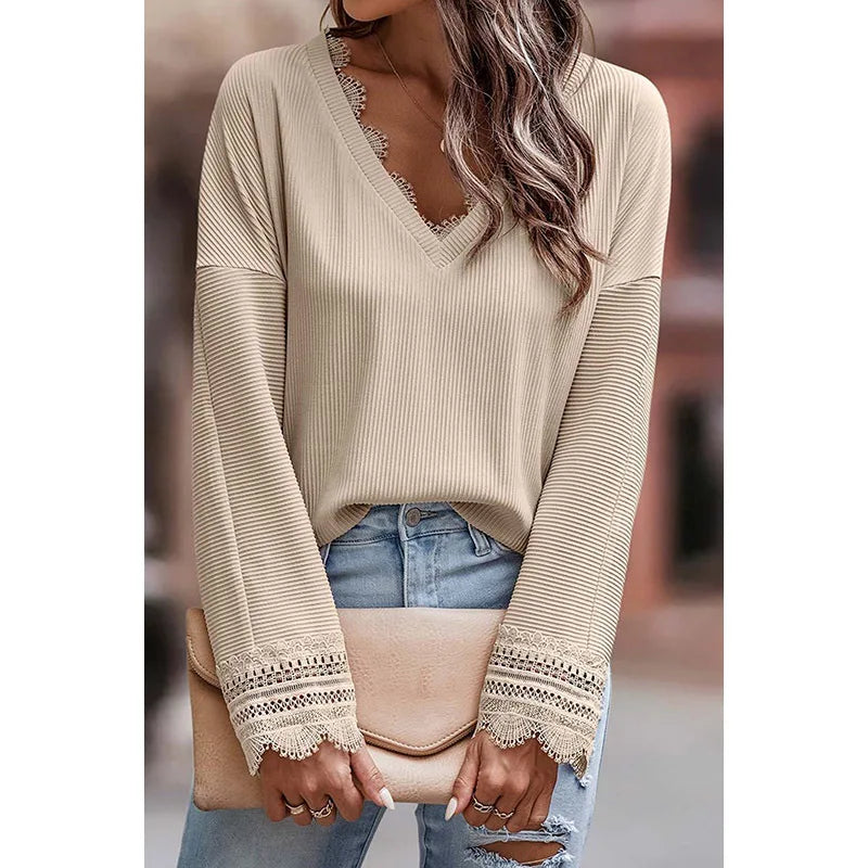 Women's Lace Sweater Elegant - VibreMode