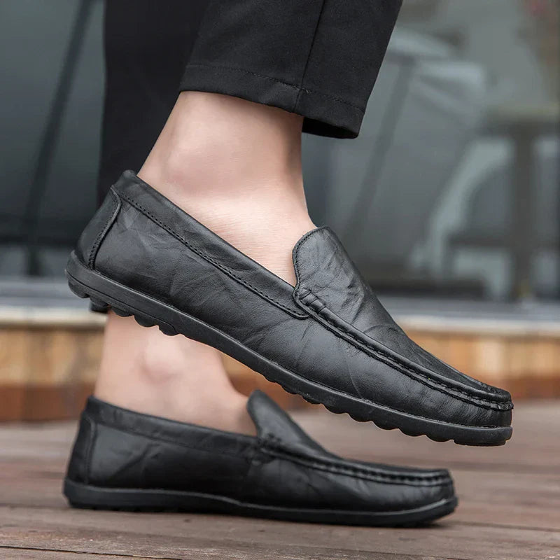 Luxury Leather Slip On Shoes