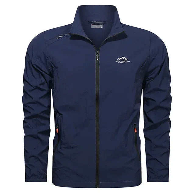 Men's Lightweight Windbreaker Water Resistant Jacket