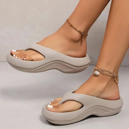 Comfortable Ladies Foam Flip Flops - VibreMode
