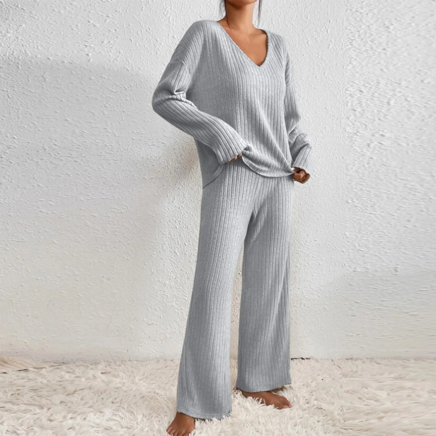 Women's Long Sleeve Loungewear Set