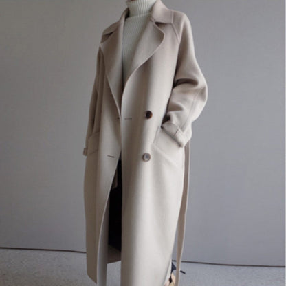 Women's Wool Coat Warm Winter Outerwear
