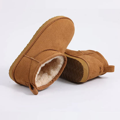 Women's Fuzzy Boots Warm