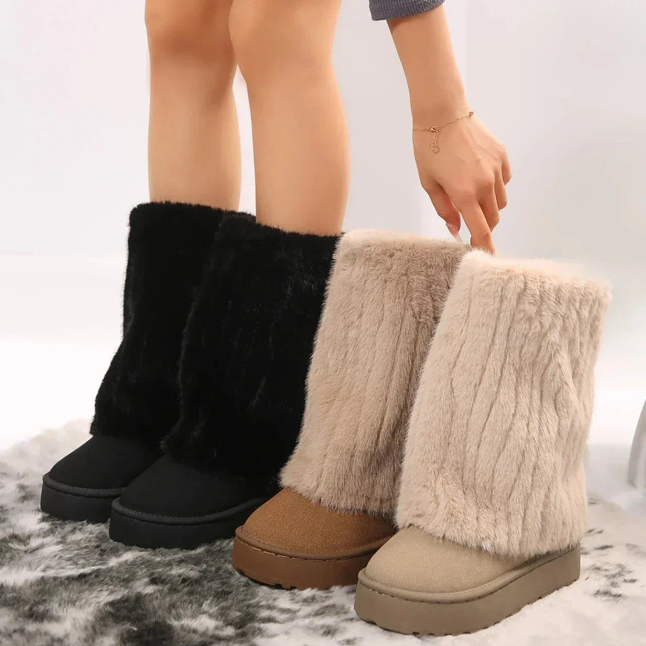 Women's Tall Platform Boots
