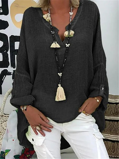 Women's Oversized Blouse Lightweight