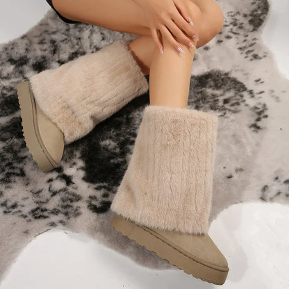 Women's Mid Calf Winter Boots