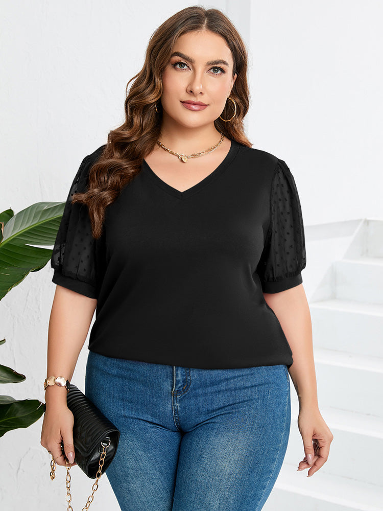 Elegant Women's V-Neck - VibreMode