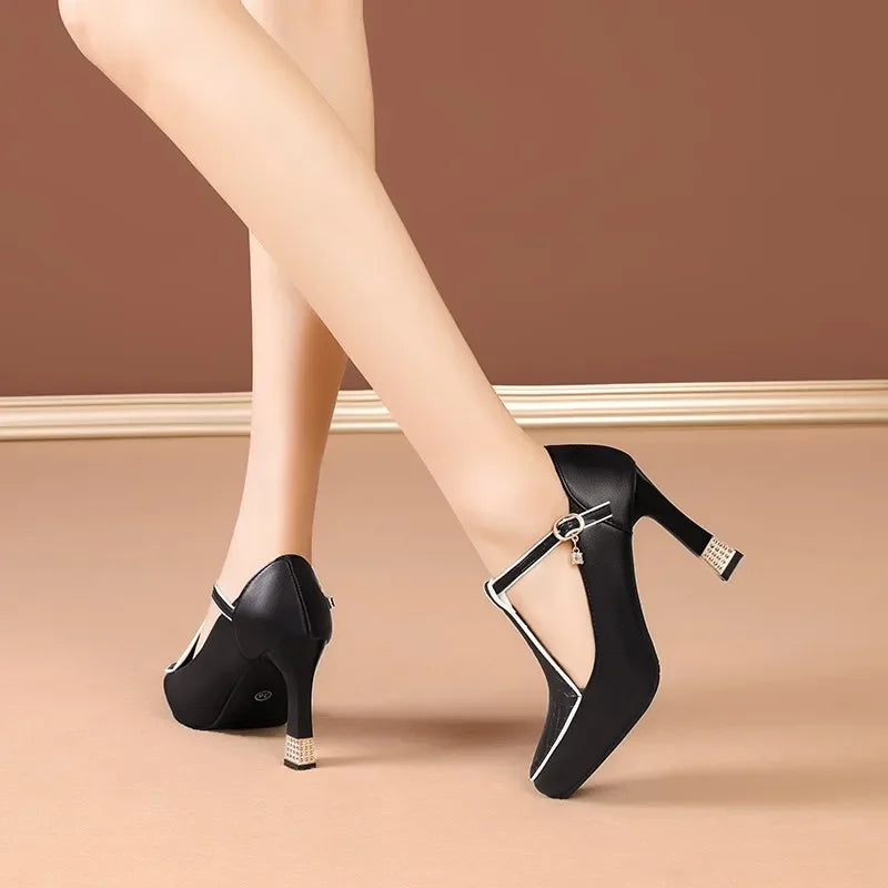 High Heel Crocodile Shoes