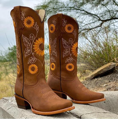 Women's Mid-Calf Bohemian Boots