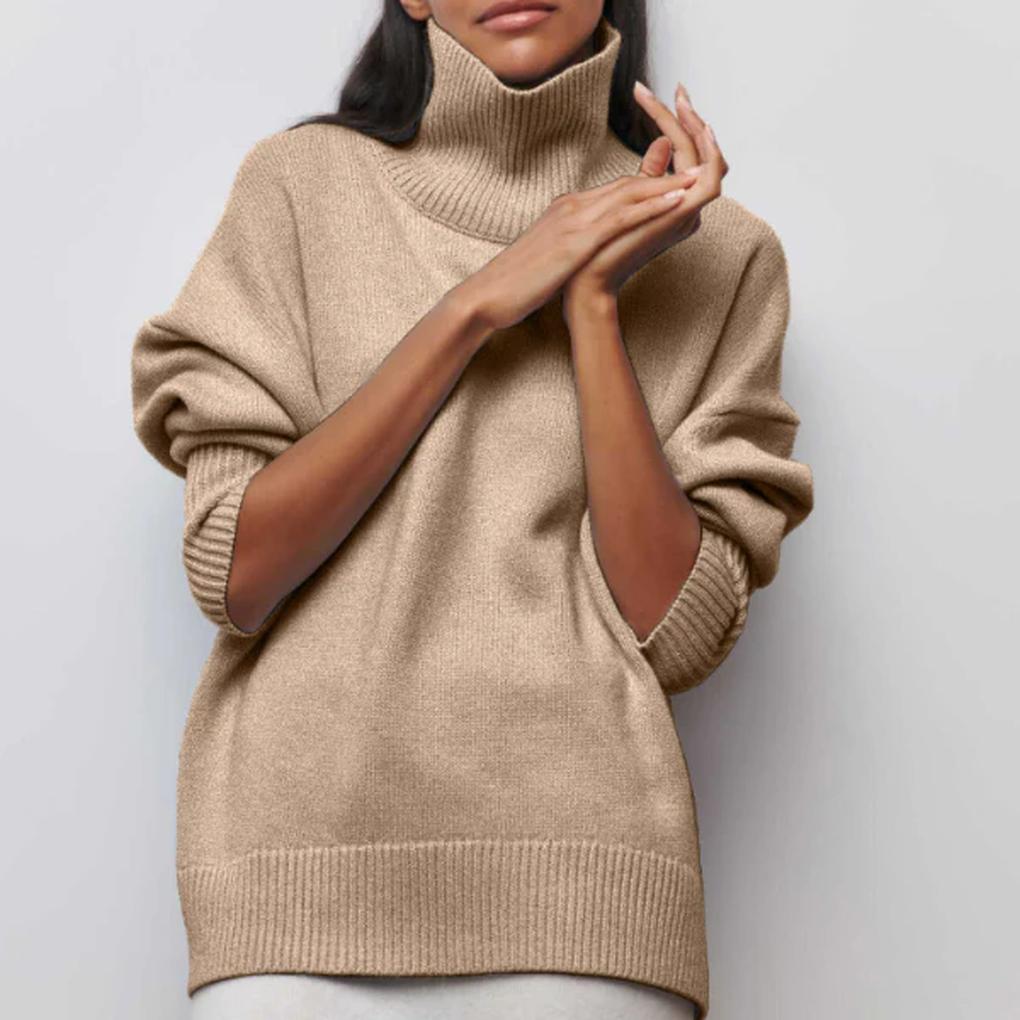 Women's Roll Neck Sweater Winter