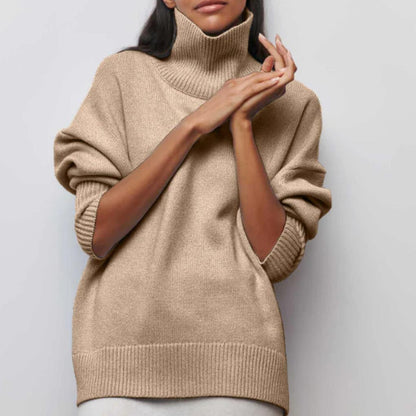 Women's Roll Neck Sweater Winter