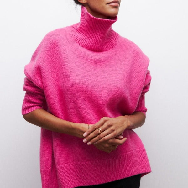 Women's Golf Neck Sweater