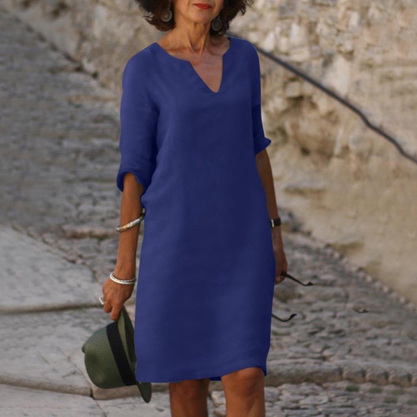 Women's V-Neck Summer Dress
