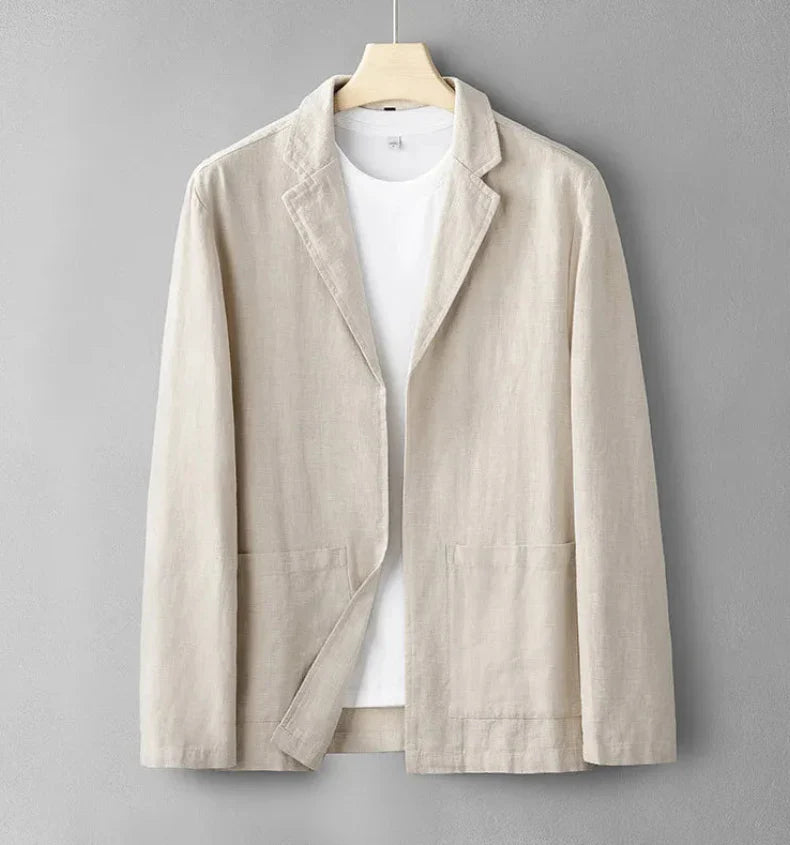 Aldric Men's Formal Linen Blazer