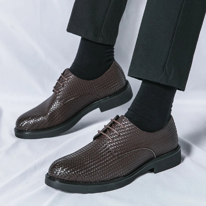 Authentic Brown Leather Shoes