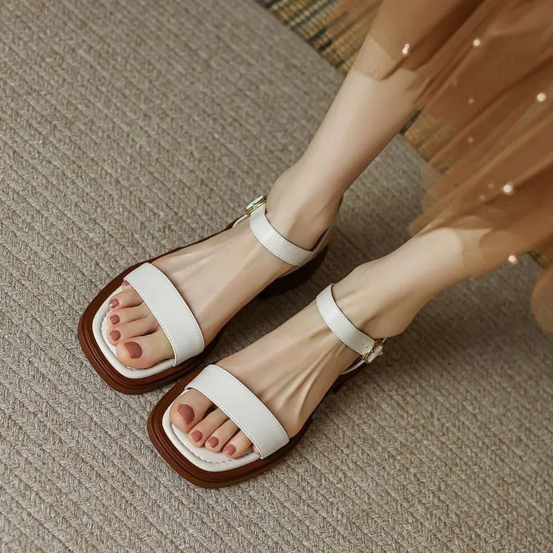 Women's Open-Toe Ankle Strap Sandals