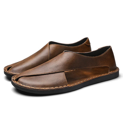 Lincoln Women's Leather Crossover Sandal