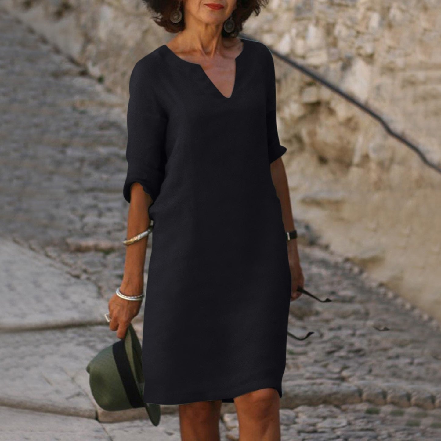 Women's Summer Sundress Cotton Casual
