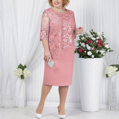 Women's Formal Overlay Dress - VibreMode