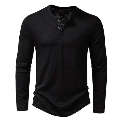 Women's Long Sleeve Henley Shirt