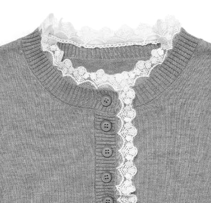 Women's Long-Sleeve Knit Sweater