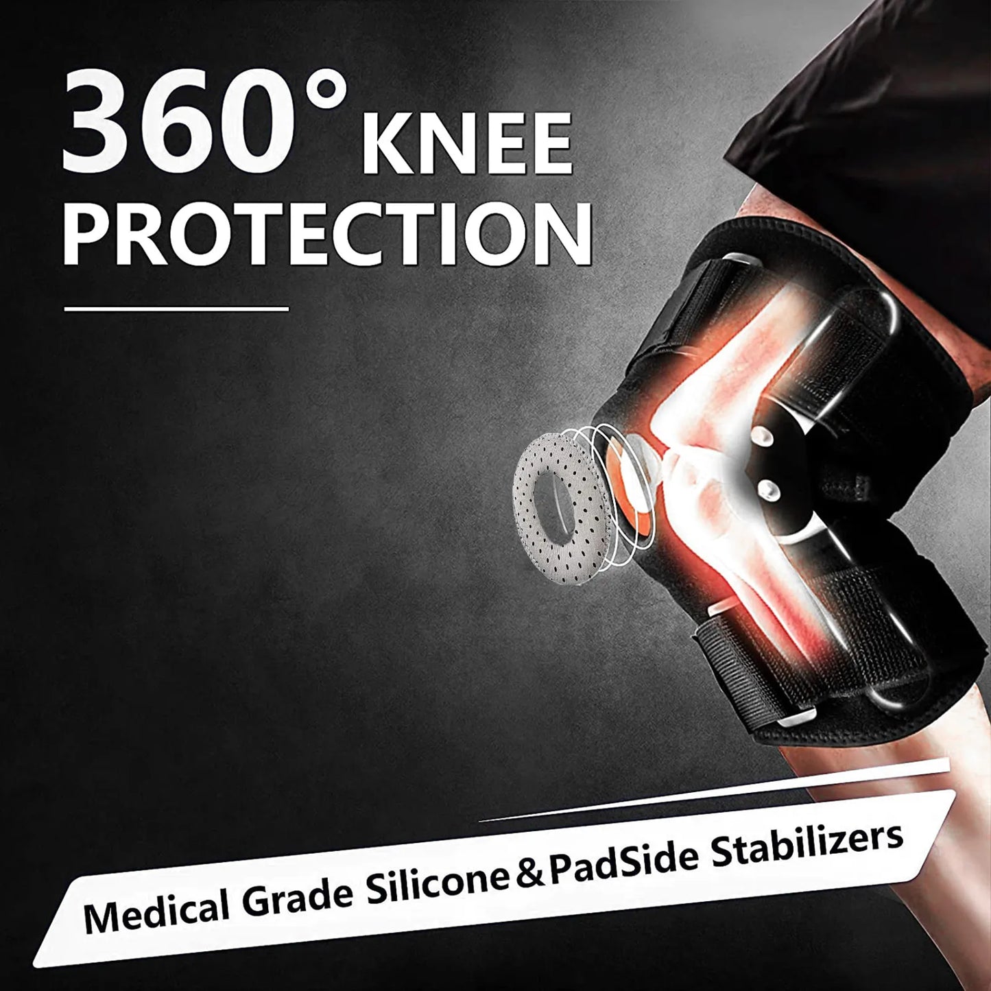 Adjustable Hinged Knee Brace Support