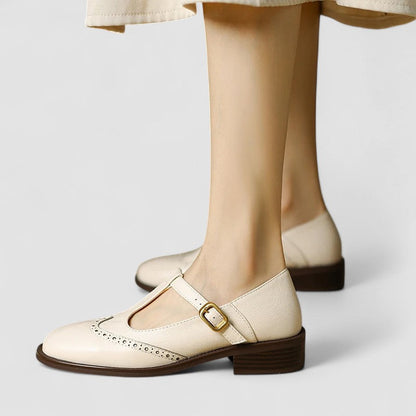 Women's Mary Jane Shoes Subtle Instep Strap - VibreMode