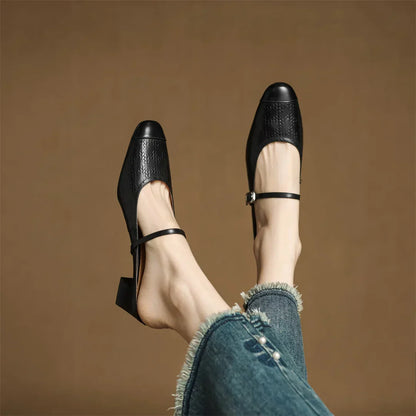 Women's Genuine Leather Mules