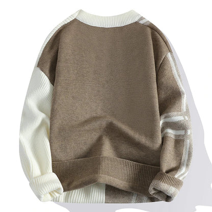 Classic Check Wool Pullover Sweater