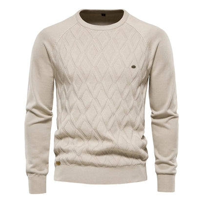Classic Plaid Men's Sweater - VibreMode