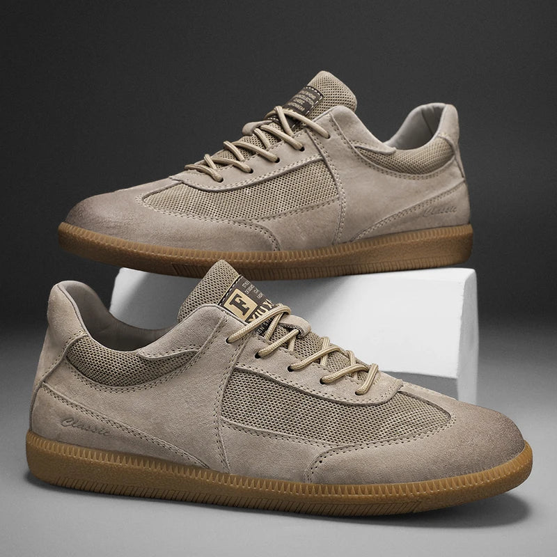 Men's Casual Lace-Up Sneakers Low - VibreMode