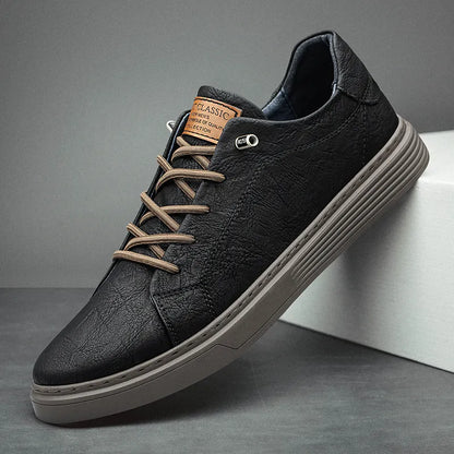Men's Faux Leather Sneakers Milano
