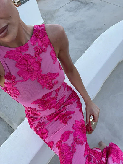 Women's Floral Fit Dress