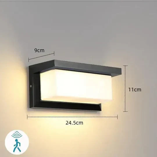 Outdoor Led Wall Light Motion Sensor