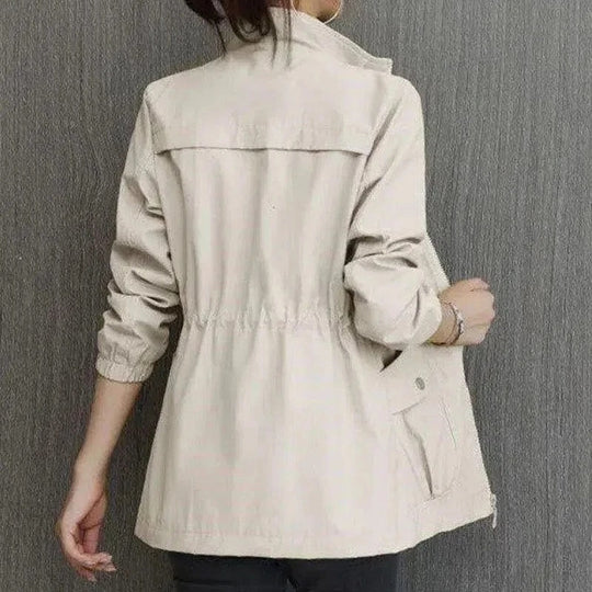 Women's Water-Resistant Trench Coat Lightweight