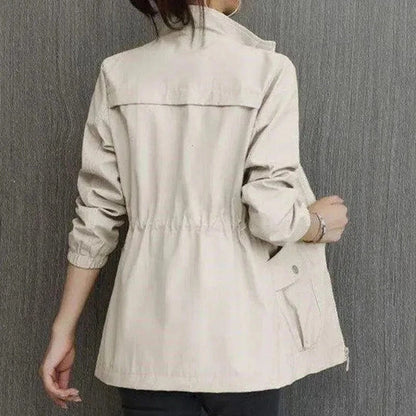 Women's Water-Resistant Trench Coat Lightweight