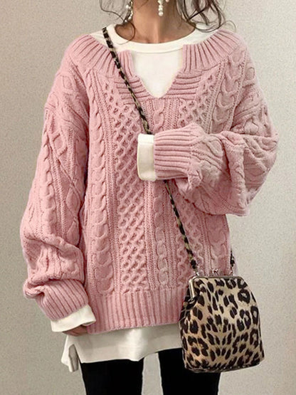 Classic Ladies Spring Knit Sweater