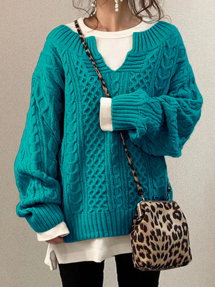 Classic Ladies Spring Knit Sweater