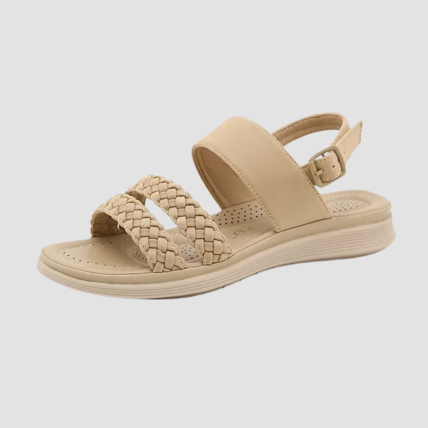 Chic Vegan Leather Summer Sandals