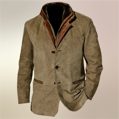 Men's Vintage Style Leather Jacket