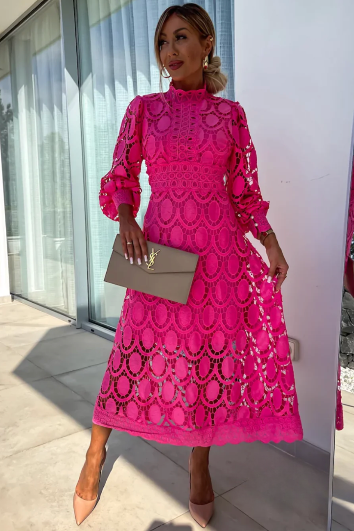 Elegant Lace Women's Dress