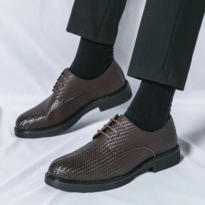 Classic Woven Leather Shoes