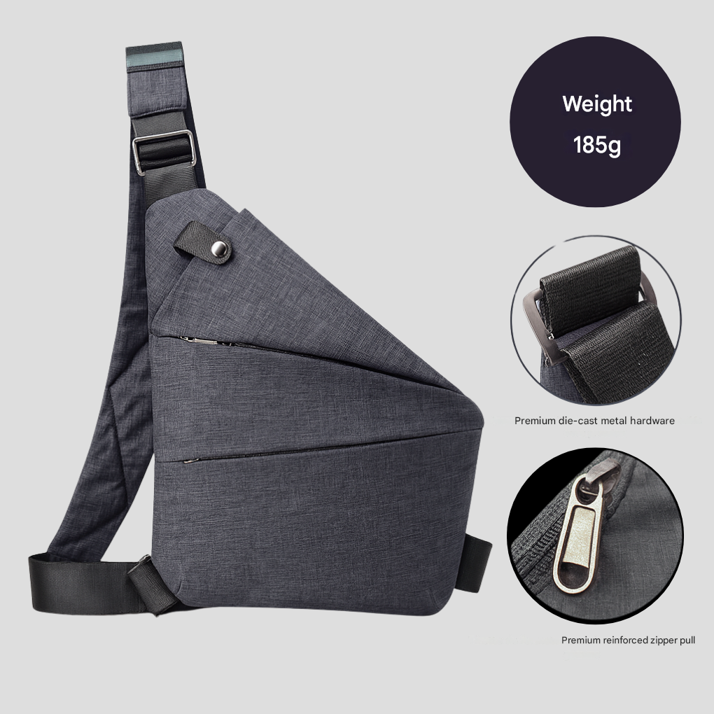 Crossbody Travel Bag Lightweight Anti-Theft Organizer - VibreMode