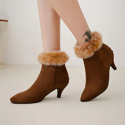 Women's Fur Ankle Boots