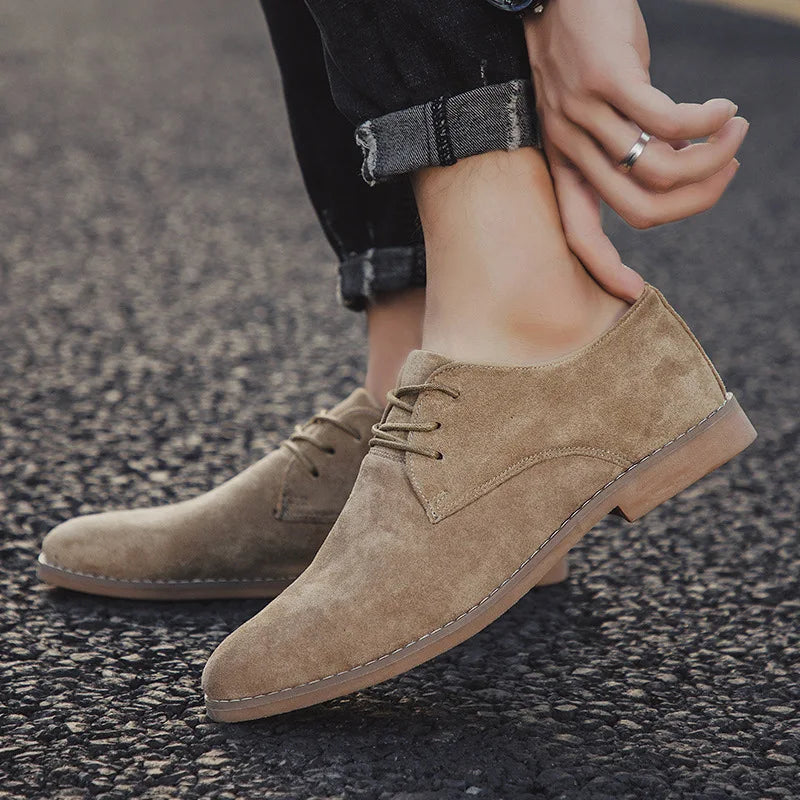 Luxury Suede Lace Up Shoes