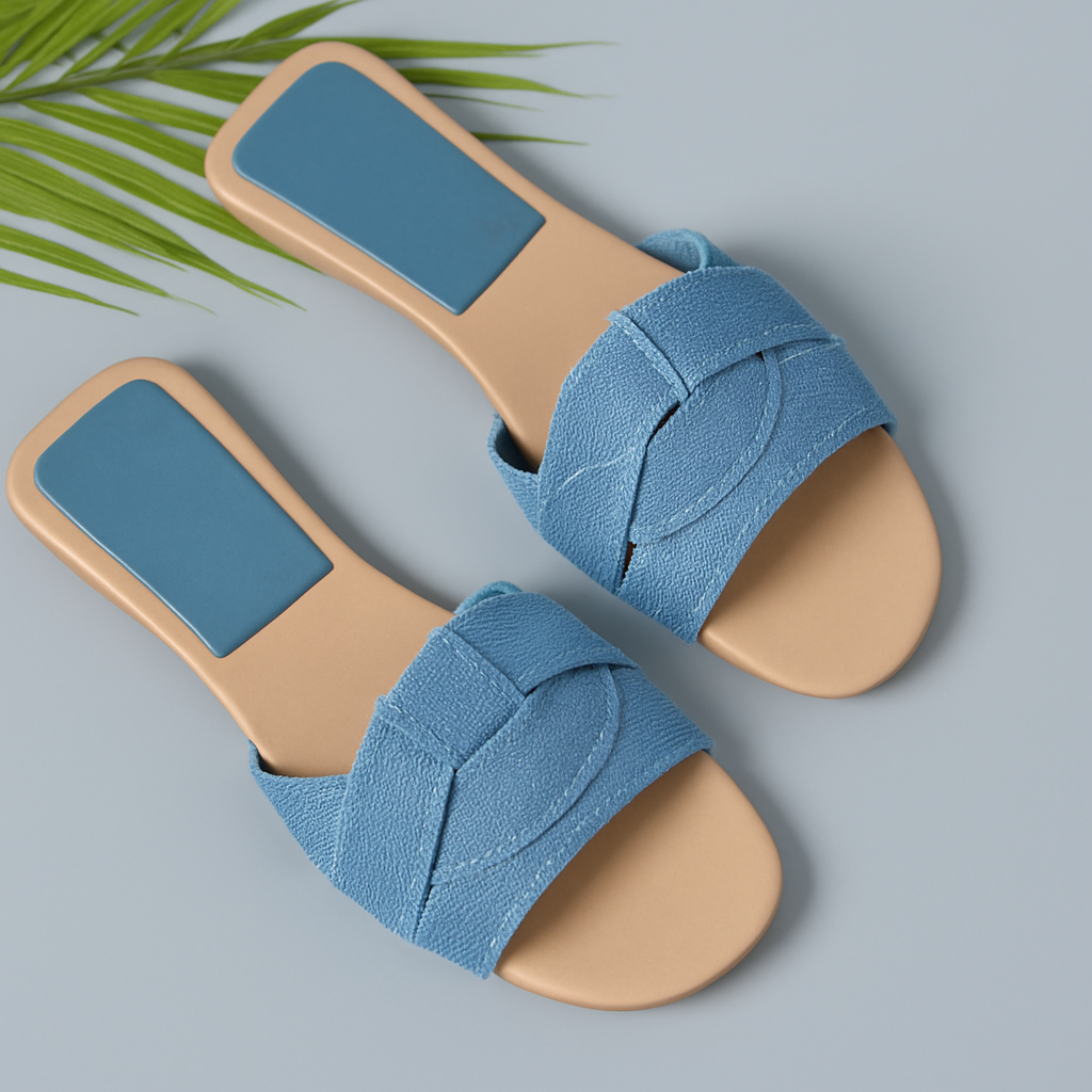 Comfortable Womens Slide Sandals - VibreMode