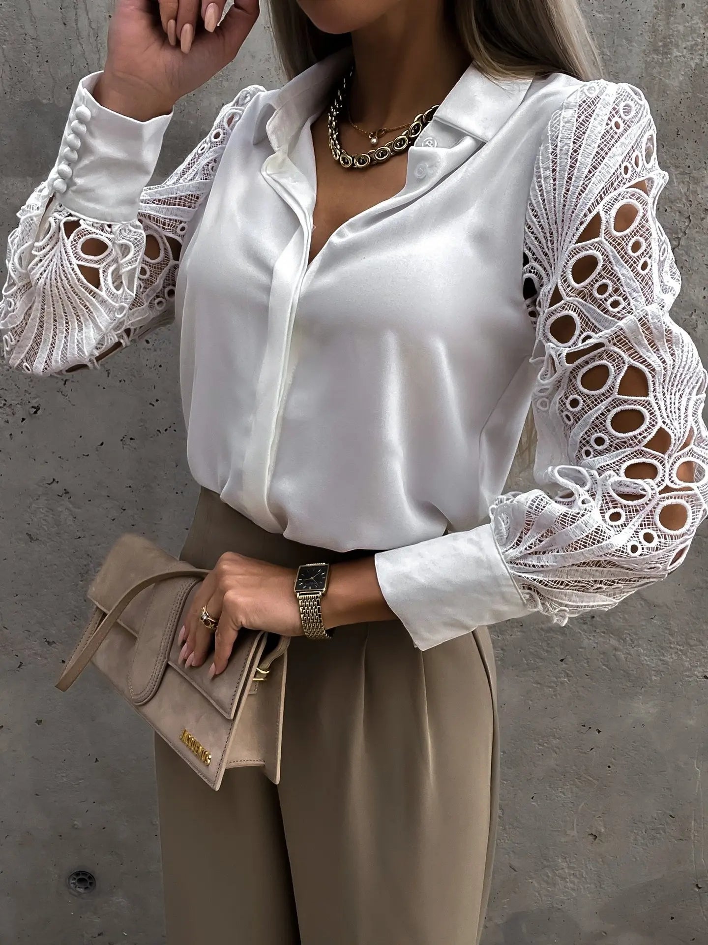 Women's Classic Collar Blouse Shirt