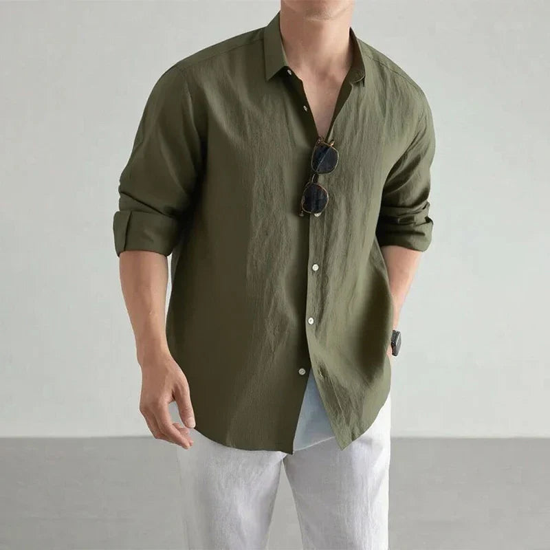 Men's Linen Breeze Shirt