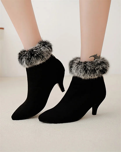 Women's Fur Ankle Boots